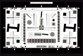增强型ISO12233分辨率测试卡（4000线） - Enhanced ISO12233 Test Chart