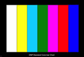 DNP标准测色板 - DNP Standard Color Bar Chart